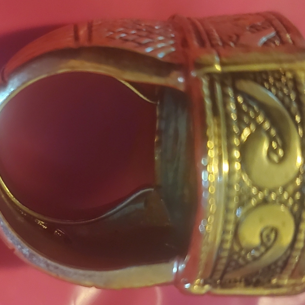 Turquoise Statement Ring - Picture 2 of 3